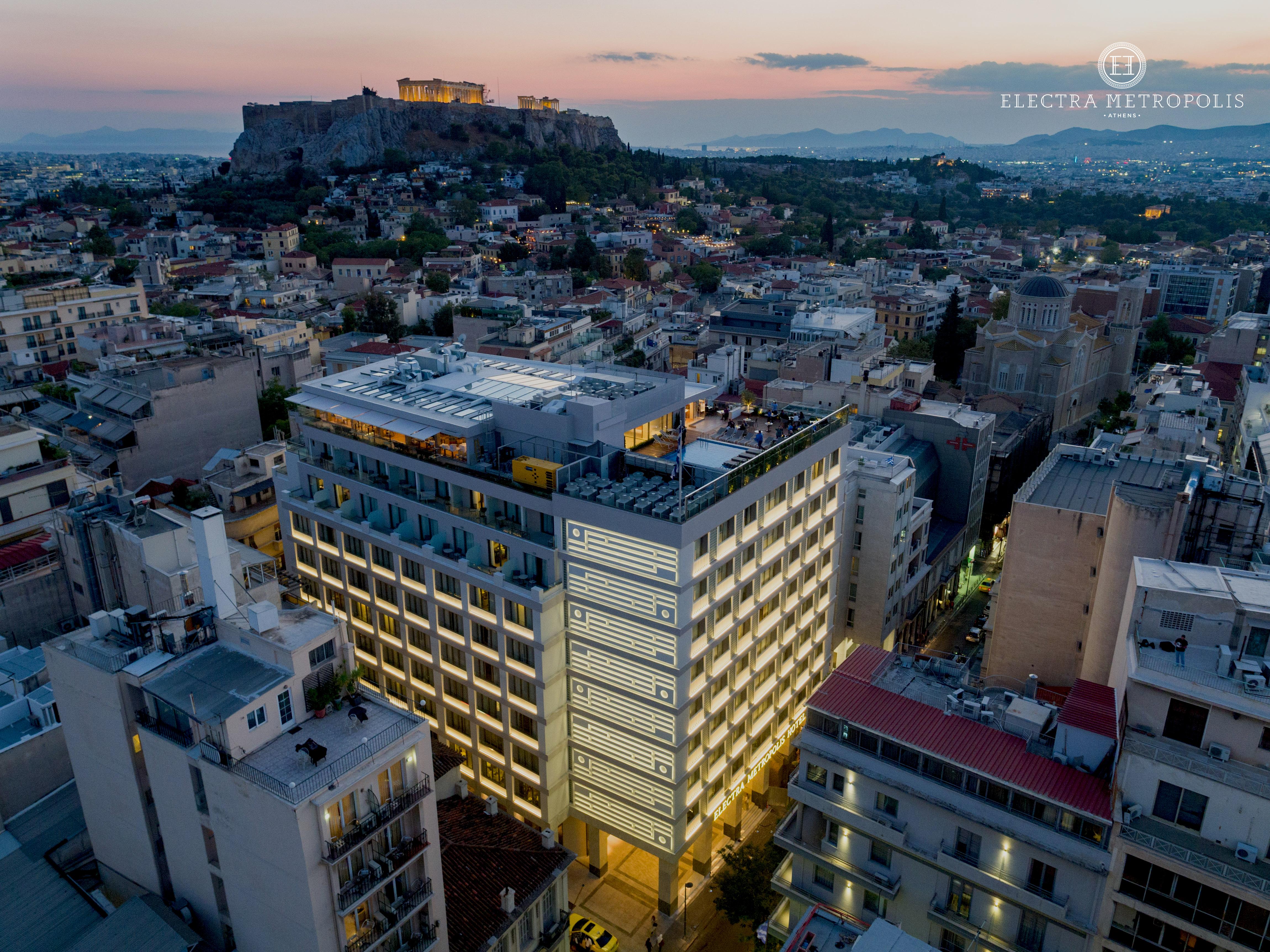 Electra Metropolis Hotel Atene Esterno foto